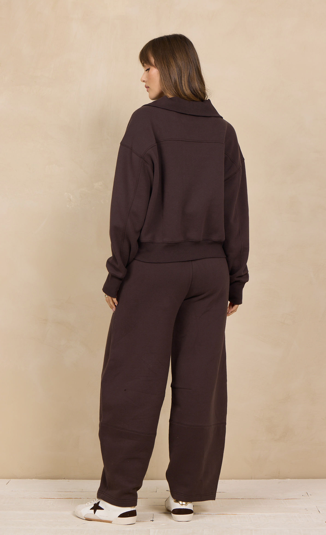 Brownie Soft Surf Mockneck