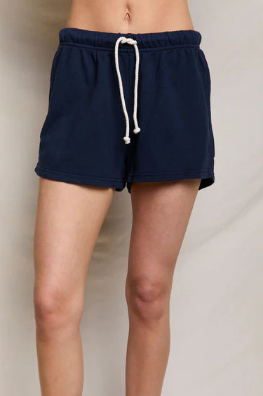 Layla French Terry Sweat Short Navy