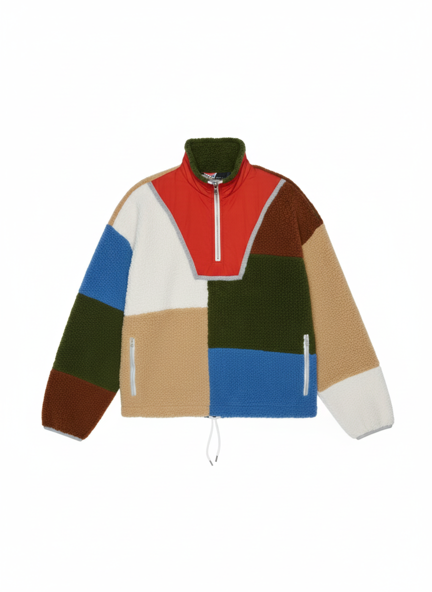 The Plush Color Block Sierra Pullover