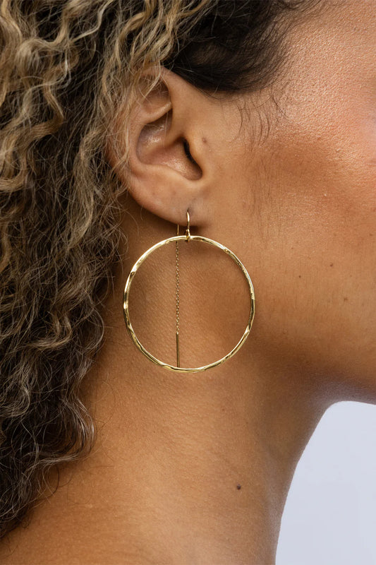Quinn Hoops Gold