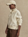 Roselle Half Zip Fleece Egret