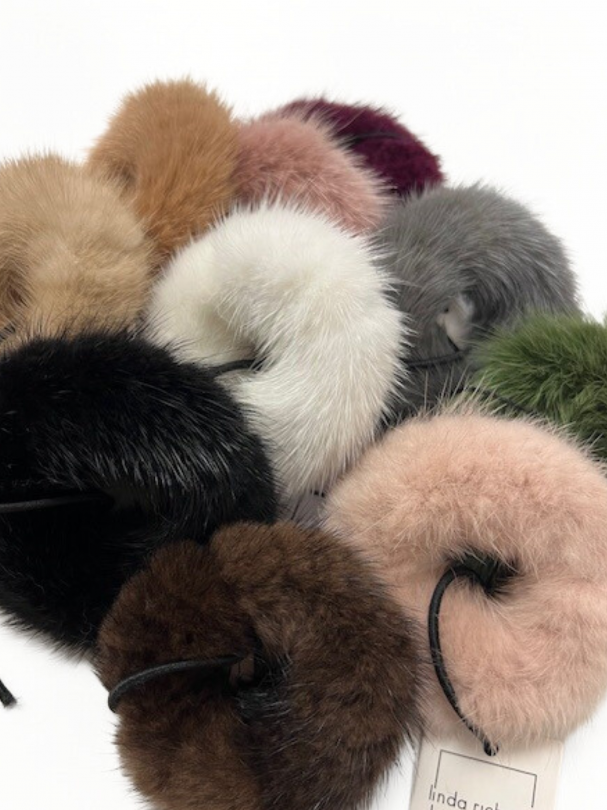 Mink Pony Tail Holder