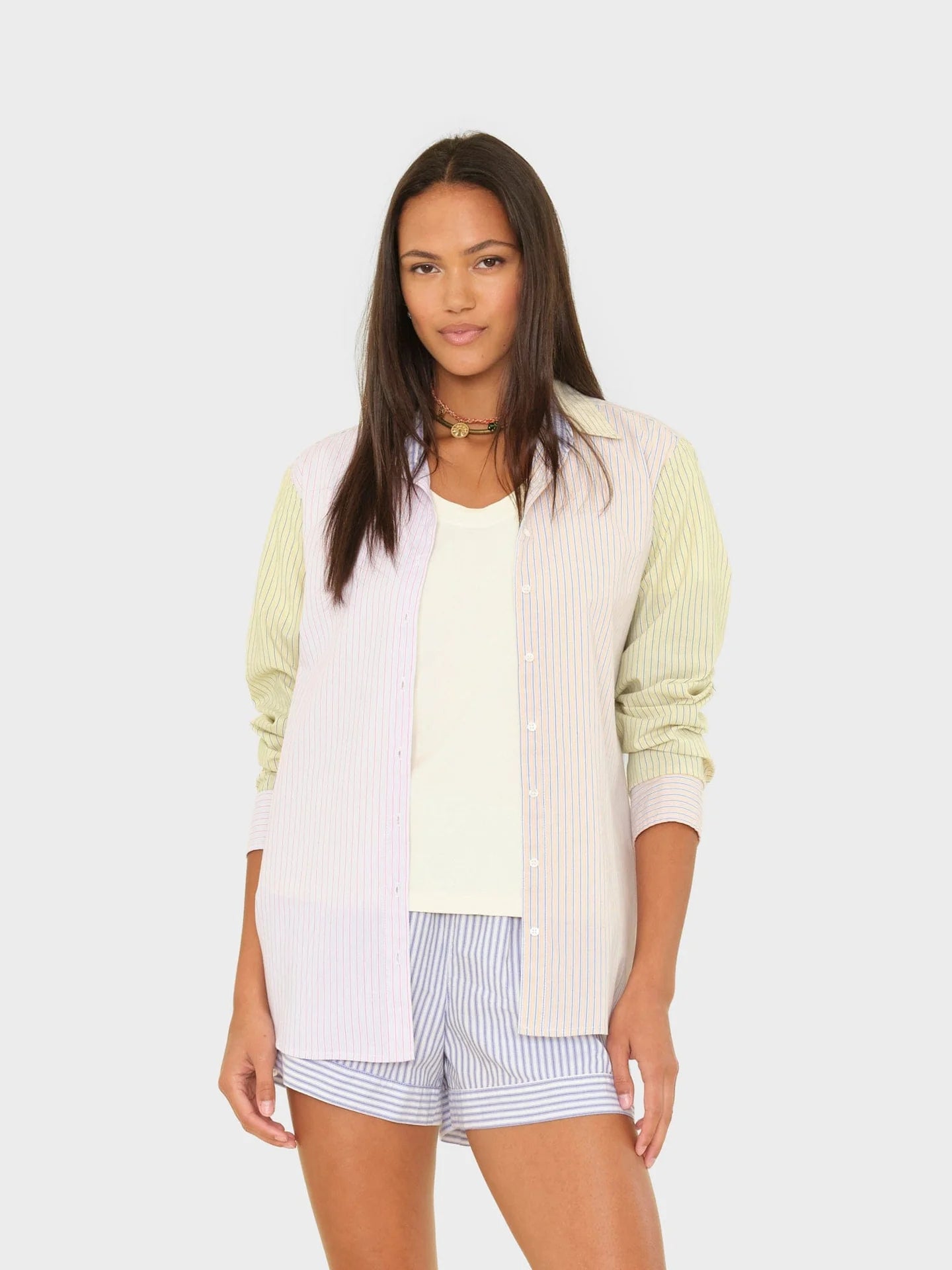 Mixed Stripe Beau Shirt